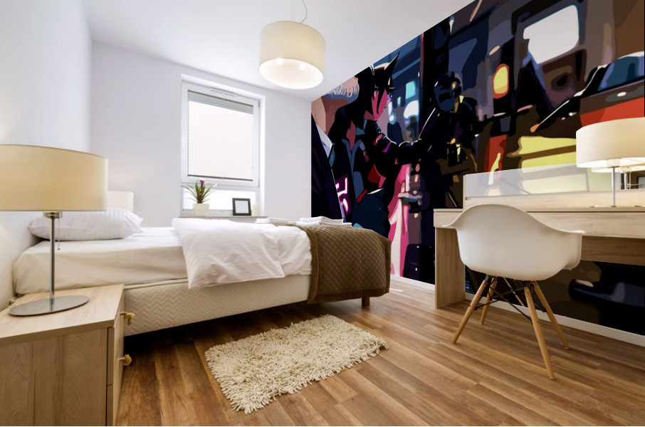 Imbibing Mural print