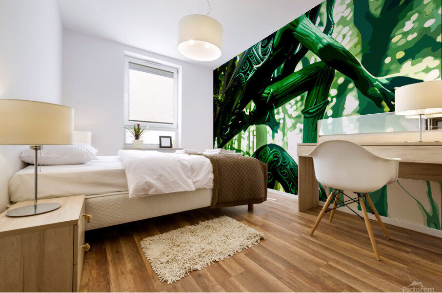 Subastral Mural print