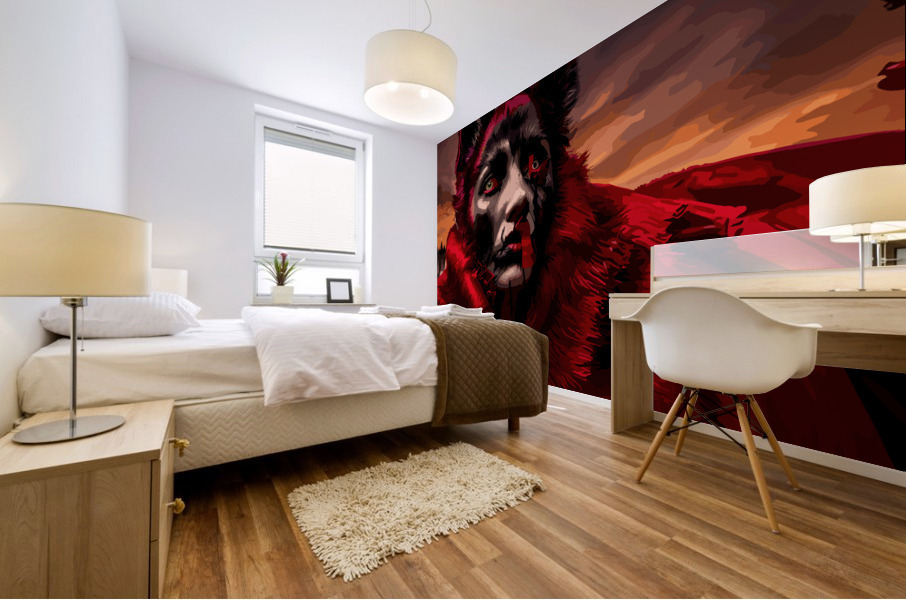 Riding Hood Mural print