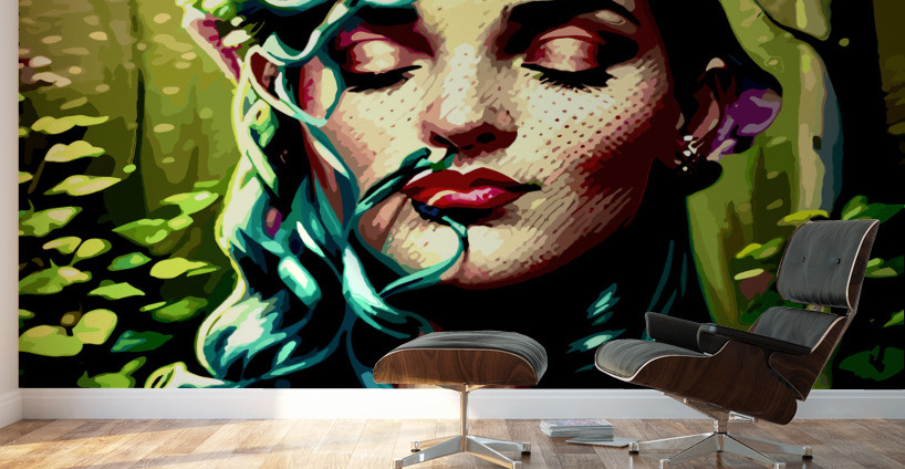 Perceive Wall Murals