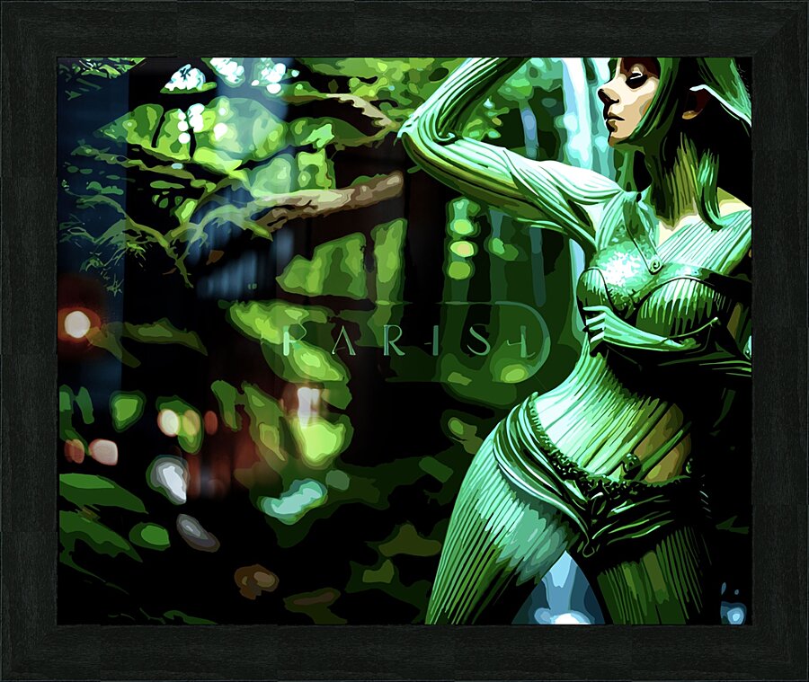 Terraqueous Picture Frame print