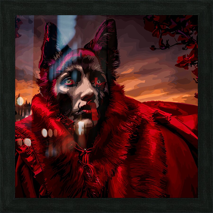 Riding Hood Picture Frame print