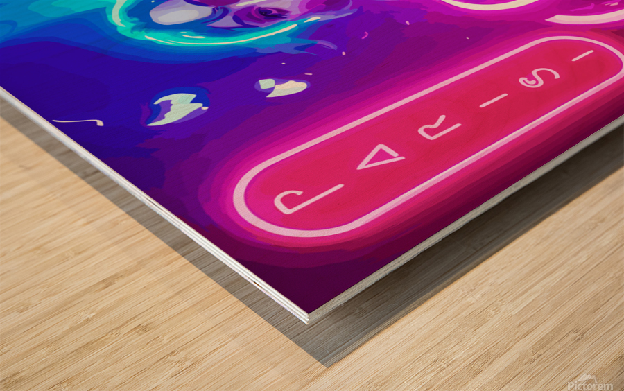 Candescent Wood print