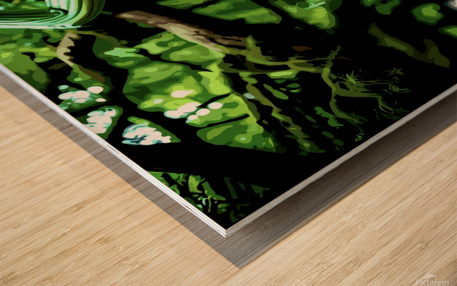 Terraqueous Wood print